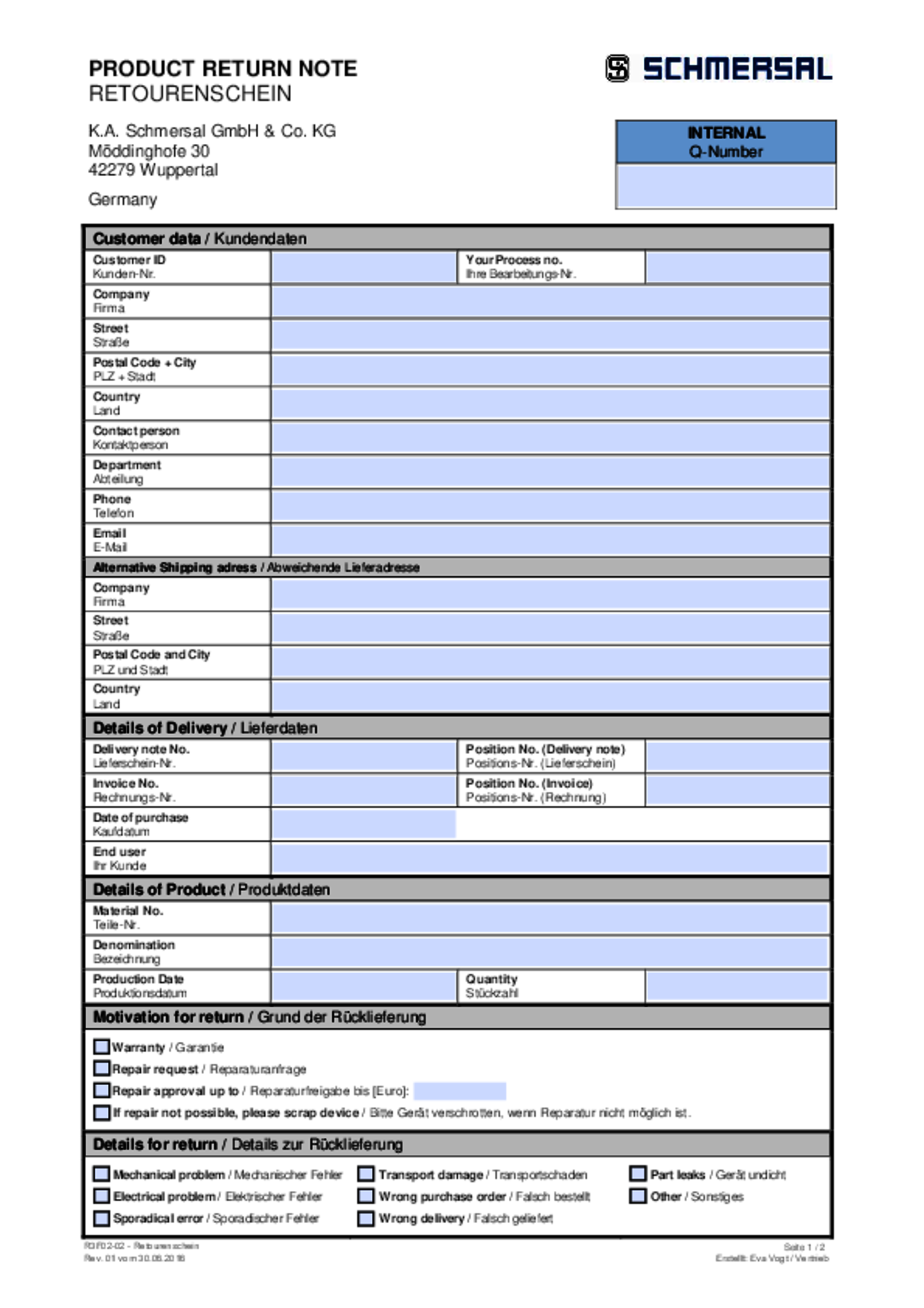 Documents | Schmersal